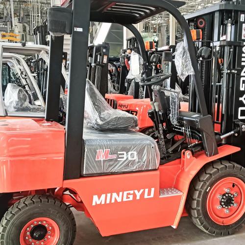 Когда следует заменять шины погрузчика?