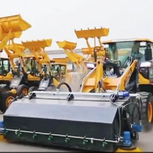 Как управлять колесным погрузчиком?