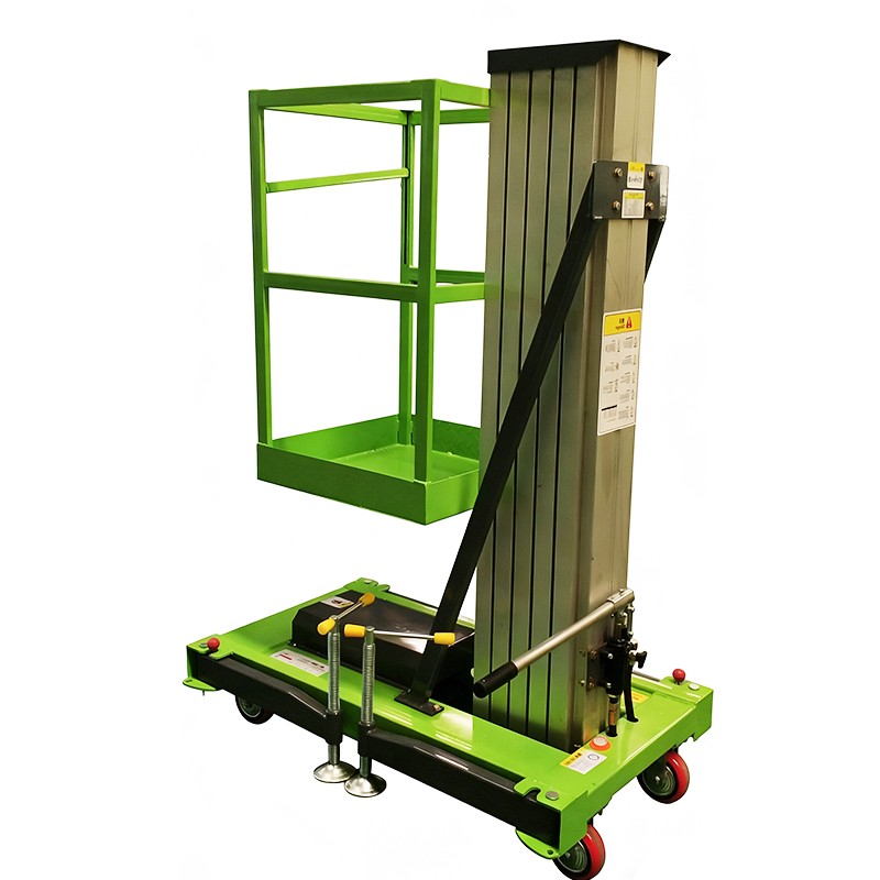 Одномачтовый алюминиевый подъёмник ZGFORKLIFT / MYZG ZG-DZ-10SD Одномачтовый алюминиевый подъёмник ZGFORKLIFT / MYZG ZG-DZ-10SD