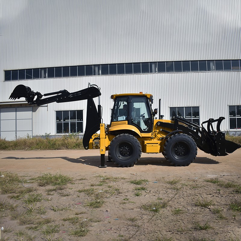 Экскаватор-погрузчик 3.8 тонны 75KW Двигатель Yuchai Ковш 1.2м³ Экскаватор-погрузчик 3.8 тонны 75KW Двигатель Yuchai Ковш 1.2м³